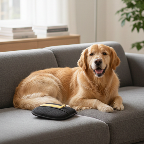 Guante Removedor de Pelo  - Negro